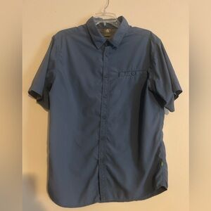 Alpine Design Blue Casual Button Down Shirt